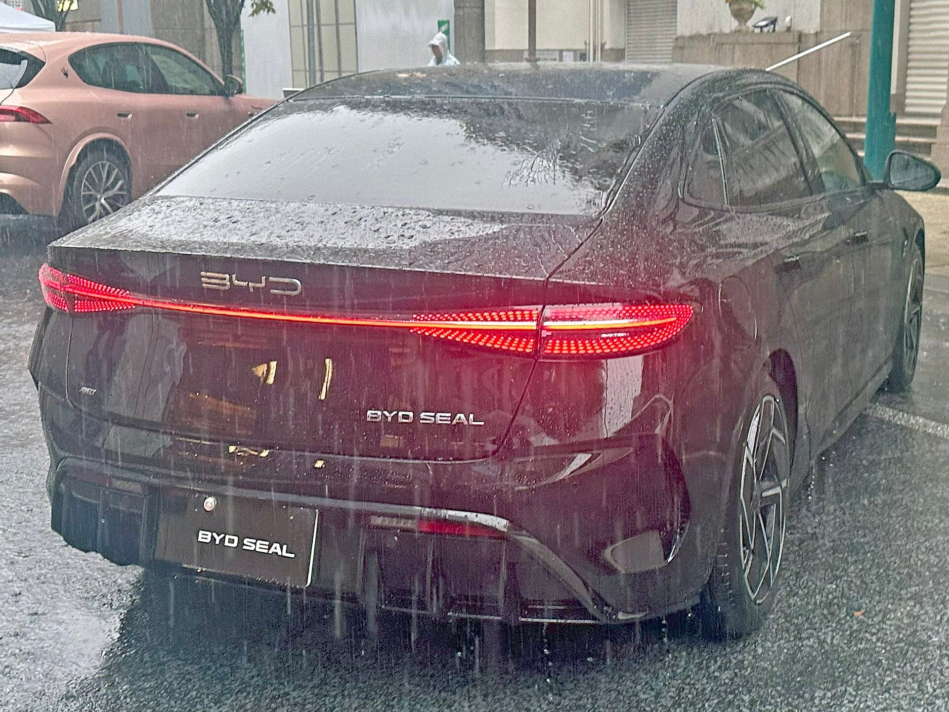 BYD Seal — вид сзади (фото модели)