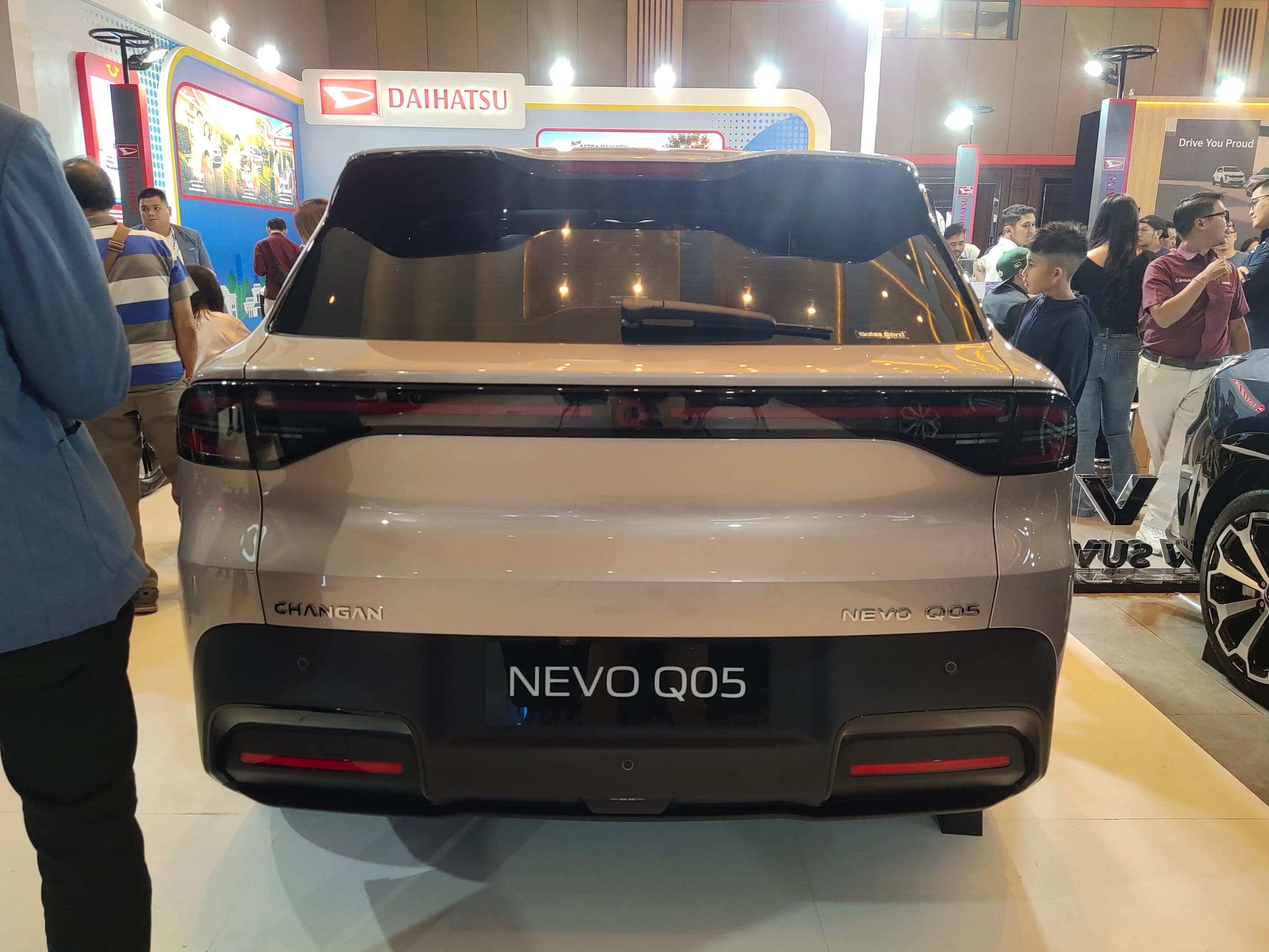 Changan Qiyuan Q05 — вид сзади (фото модели)