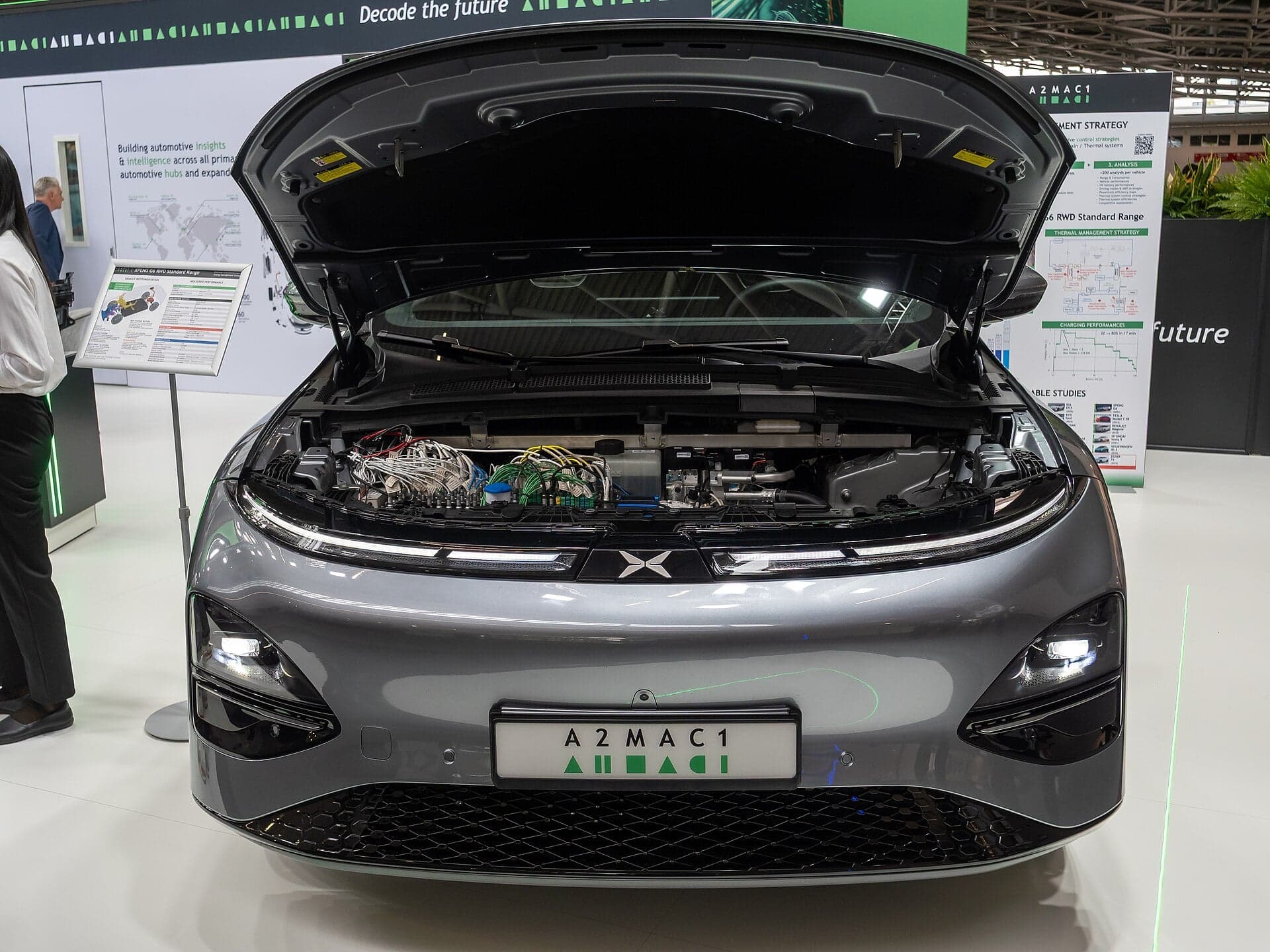 XPeng G6 — подкапотное пространство (фото модели)